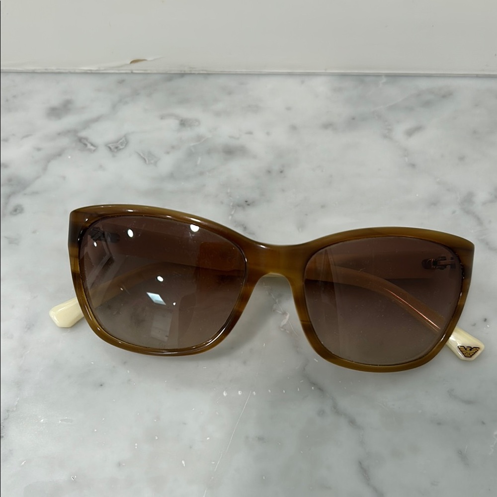 Emporio Armani Brown Sunglasses - Picture 6 of 6